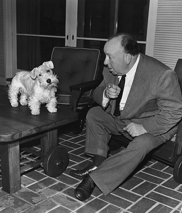 Alfred-Hitchcock-With-His-Sealyham-Terrier-Sarah