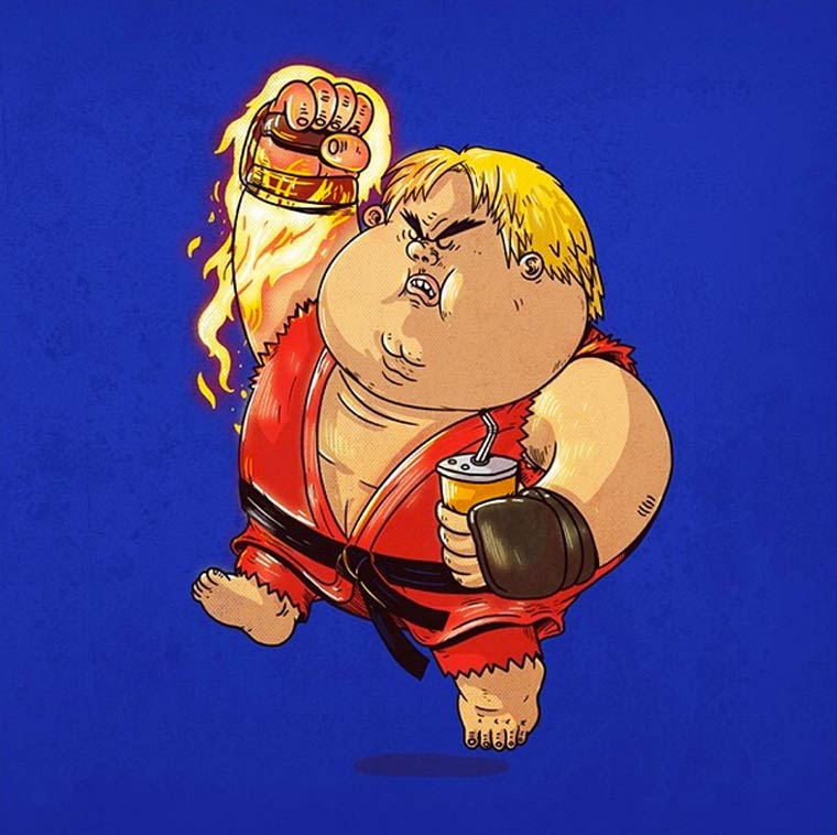 Fat-Pop-Culture-Alex-Solis-illustration-34